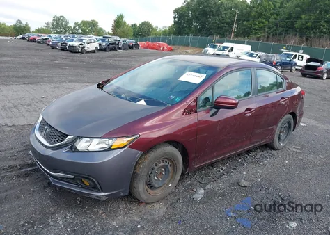 2014 Honda Civic Lx from USA, damaged, VIN 19XFB2F55EE232448